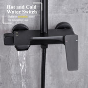 Στήλη ντους, ορείχαλκος υγιεινής, μαύρο, 9960H Faucets & Shower Columns Προεπιλεγμένος τίτλος Alessandro Design