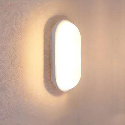 Φωτιστικό τοίχου LED εξωτερικού χώρου, 12W, IP65, Λευκό, Ζεστό φως 3000K, Μέταλλο