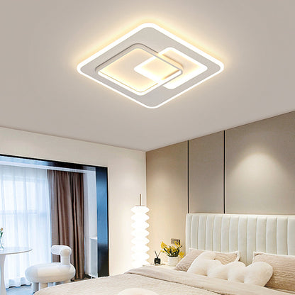 Πολυέλαιος LED με τηλεχειριστήριο NOLUX 34W, Τετράγωνο, Κρύο/Ζεστό/Ουδέτερο φως, Ρυθμιζόμενο, Λευκοί πολυέλαιοι LED με τηλεχειριστήριο Προεπιλεγμένος τίτλος Alessandro Design