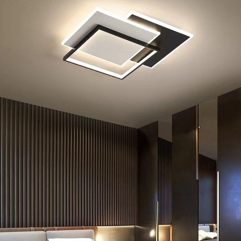 Πολυέλαιος LED με τηλεχειριστήριο CHIARA 98W, 3 τετράγωνα, κρύο/θερμό/ουδέτερο φως, ρυθμιζόμενο, μαύροι πολυέλαιοι LED με τηλεχειριστήριο Προεπιλεγμένος τίτλος Alessandro Design