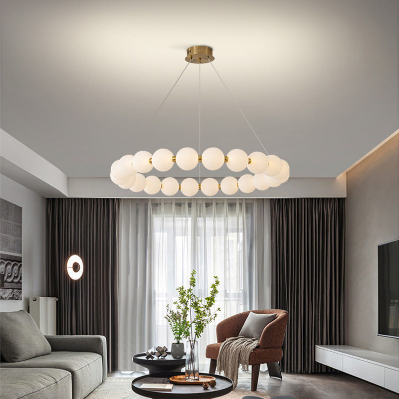 Celeste 42W Ακρυλικός LED Κρεμαστός Πολυέλαιος με Τηλεχειριστήριο, Ρυθμιζόμενο, Ζεστό/Ουδέτερο/Ψυχρό φως 3000K/4000K/6000K, Χρυσός, μέταλλος και ακρυλικός πολυέλαιος LED με τηλεχειριστήριο Προεπιλεγμένος τίτλος Alessandro Design