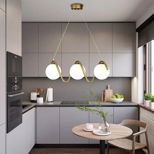 Πολυέλαιος LOFT Haven, 3x G9, Λευκός Χρυσός, Μέταλλο, Ρυθμιζόμενο ύψος, Μοντέρνοι Μοντέρνοι Πολυέλαιοι Προεπιλεγμένος τίτλος Alessandro Design