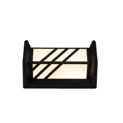 Aplica LED Exterior AX140BK 20W Alb Negru Aplice de Exterior Default Title Alessandro Design