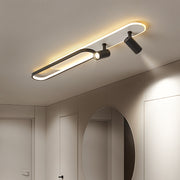Πολυέλαιος LED με ρυθμιζόμενο προβολέα FISSO Camilla 70W, Κρύο/Ζεστό/Ουδέτερο φως, Μαύροι πολυέλαιοι LED Προεπιλεγμένος τίτλος Alessandro Design