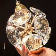 Crystal LED KILKENNY Culmino Chandelier, 144W, Neutral Light, Diameter 60cm, Gold Modern Chandeliers Προεπιλεγμένος τίτλος Alessandro Design