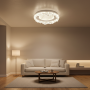 Lustra LED DAIRA Petito, 50W, Diametru 29cm, Lumina Calda/Neutra/Rece, Alb