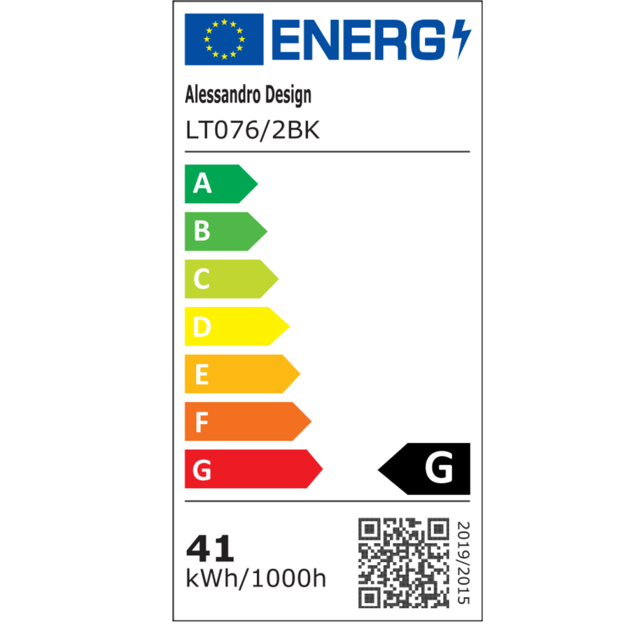 Crystal LED πολυέλαιος QUADRIS 41W, 2 τετράγωνα, Κρύο/Ζεστό/Ουδέτερο φως, Μαύρο Crystal LED Πολυέλαιοι Προεπιλεγμένος τίτλος Alessandro Design