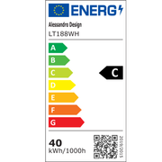 Lustra LED cu Telecomanda LT188WH, Cristal si Metal, 40W, Dimabila, Inaltime Reglabila, Lumina Rece/Calda/Neutra, Iluminat Luxos Lustre LED cu Telecomanda Default Title Alessandro Design
