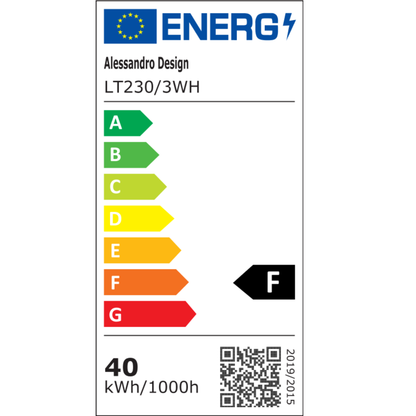 Πολυέλαιος LED με τηλεχειριστήριο LILY 40W, 3 Στοιχεία, Κρύο/Ζεστό/Ουδέτερο φως, Ρυθμιζόμενο, Λευκός πολυέλαιος LED με τηλεχειριστήριο Προεπιλεγμένος τίτλος Alessandro Design