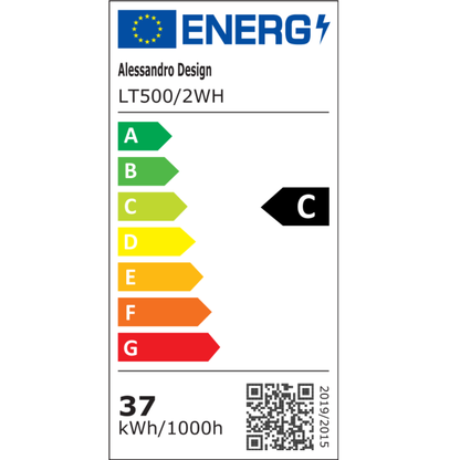 Πολυέλαιος LED με τηλεχειριστήριο LANDYN 37W, 2 τετράγωνα, κρύο/θερμό/ουδέτερο φως, ρυθμιζόμενο, λευκός πολυέλαιος LED με τηλεχειριστήριο Προεπιλεγμένος τίτλος Alessandro Design