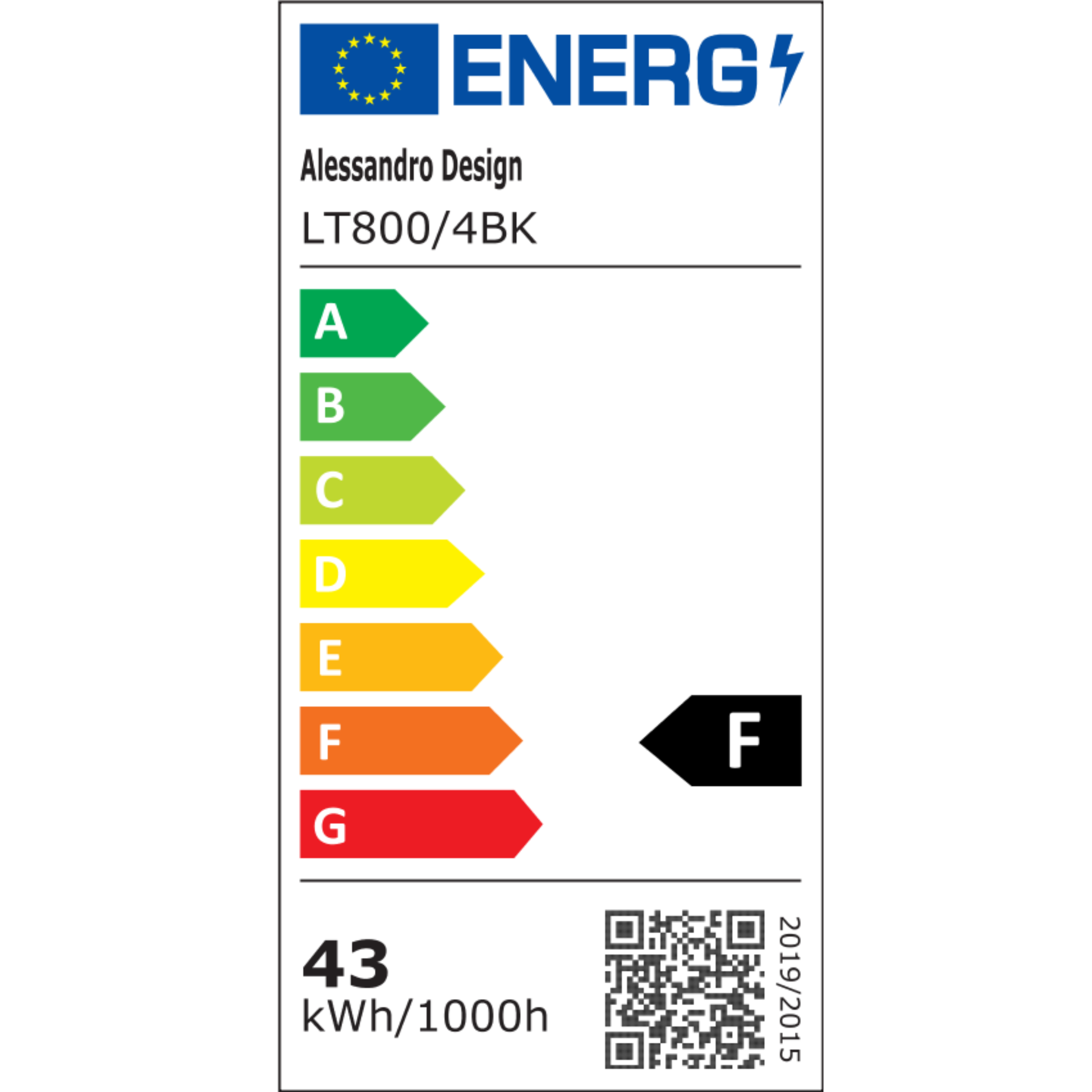 Πολυέλαιος LED με τηλεχειριστήριο BETTY 43W, 4 κύκλοι, κρύο/θερμό/ουδέτερο φως, ρυθμιζόμενο, μαύροι πολυέλαιοι LED με τηλεχειριστήριο Προεπιλεγμένος τίτλος Alessandro Design
