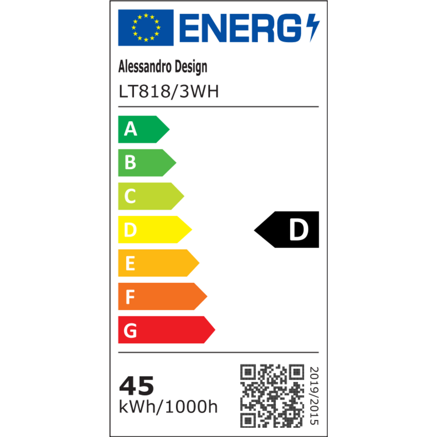 Πολυέλαιος LED με τηλεχειριστήριο LUCY 45W, 3 κύκλοι, κρύο/θερμ/ουδέτερο φως, ρυθμιζόμενο, λευκός πολυέλαιος LED με τηλεχειριστήριο Προεπιλεγμένος τίτλος Alessandro Design