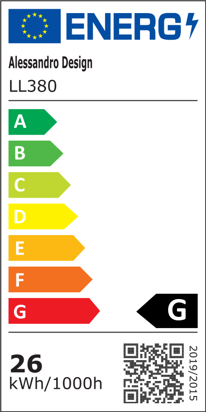 Πολυέλαιος LED GALIOS 26W, 6 Στοιχεία, Κρύο/Ζεστό/Ουδέτερο φως, Μαύρο