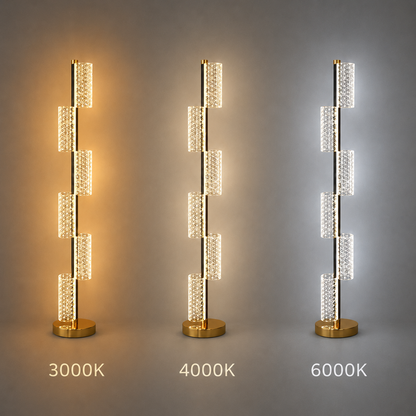 Λάμπα LED 40W Modern Austin 125Cm 3000/4000/6000K Χρυσό
