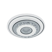 Κρυστάλλινος πολυέλαιος LED MITA 28W, Διάμετρος 20 cm, Στρογγυλός, Κρύο/Ζεστό/Ουδέτερο φως, Λευκοί πολυέλαιοι LED Προεπιλεγμένος τίτλος Alessandro Design