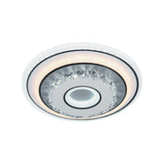 Κρυστάλλινος πολυέλαιος LED MITA 28W, Διάμετρος 20 cm, Στρογγυλός, Κρύο/Ζεστό/Ουδέτερο φως, Λευκοί πολυέλαιοι LED Προεπιλεγμένος τίτλος Alessandro Design