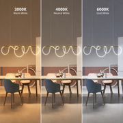 Πολυέλαιος DIVINO LED με εύκαμπτο σωλήνα σιλικόνης - 62W, ρυθμιζόμενο φως, χρυσοί σύγχρονοι πολυέλαιοι Προεπιλεγμένος τίτλος Alessandro Design