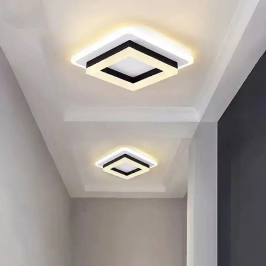 MODERN LED Chandelier 25W, Διαστάσεις 19,5x19,5 cm, Τετράγωνο, Κρύο/Ζεστό/Ουδέτερο φως, Μαύροι πολυέλαιοι LED Προεπιλεγμένος τίτλος Alessandro Design