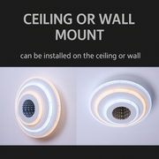 Πολυέλαιος LED NEXA ROTUND 3D 39W, Κρύο/Ζεστό/Ουδέτερο φως, Λευκοί πολυέλαιοι LED Προεπιλεγμένος τίτλος Alessandro Design