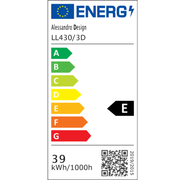 Πολυέλαιος LED NEXA ROTUND 3D 39W, Κρύο/Ζεστό/Ουδέτερο φως, Λευκοί πολυέλαιοι LED Προεπιλεγμένος τίτλος Alessandro Design