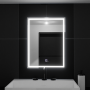 Ορθογώνιος καθρέφτης LED, 50x70cm, ΠΛΑΙΣΙΟ Basic Touch Mirrors Korman C Προεπιλεγμένος τίτλος Alessandro Design