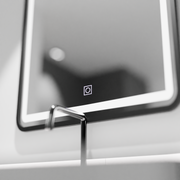 Ορθογώνιος καθρέφτης LED, 60x80cm, Απόχρωση Basic Touch Mirrors Korman C Προεπιλεγμένος τίτλος Alessandro Design
