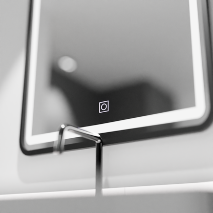 Ορθογώνιος καθρέφτης LED, 60x80cm, Απόχρωση Basic Touch Mirrors Korman C Προεπιλεγμένος τίτλος Alessandro Design