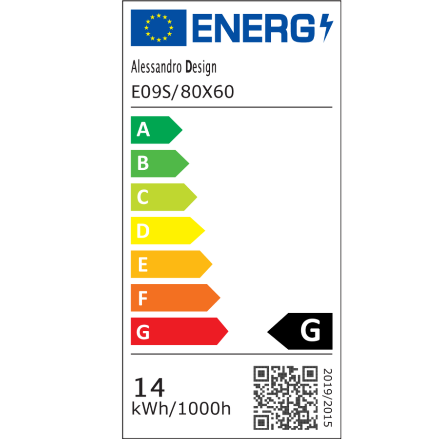 Ορθογώνιος καθρέφτης LED, 80x60cm, RADIANTE Touch, Demister System, Dimmable Mirrors Korman E Προεπιλεγμένος τίτλος Alessandro Design