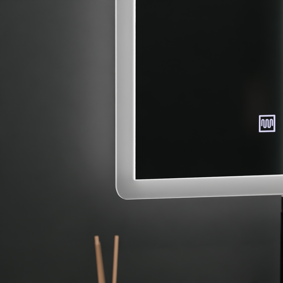 Ορθογώνιος καθρέφτης LED, 60x80cm, Touch VENERA, Σύστημα Demister, Dimmable Mirrors Korman E Προεπιλεγμένος τίτλος Alessandro Design