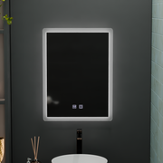 Ορθογώνιος καθρέφτης LED, 60x80cm, Touch VENERA, Σύστημα Demister, Dimmable Mirrors Korman E Προεπιλεγμένος τίτλος Alessandro Design