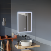 Ορθογώνιος καθρέφτης LED, 60x80cm, Touch VENERA, Σύστημα Demister, Dimmable Mirrors Korman E Προεπιλεγμένος τίτλος Alessandro Design