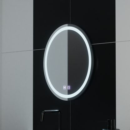 Στρογγυλός καθρέφτης LED 50cm Lucea Touch Demister System Mirrors Korman E Προεπιλεγμένος τίτλος Alessandro Design