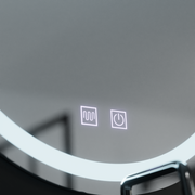 Στρογγυλός καθρέφτης LED 50cm Lucea Touch Demister System Mirrors Korman E Προεπιλεγμένος τίτλος Alessandro Design