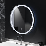 Στρογγυλός καθρέφτης LED, 50 cm, Βασικοί καθρέφτες αφής Korman C Προεπιλεγμένος τίτλος Alessandro Design