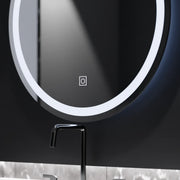 Στρογγυλός καθρέφτης LED, 50 cm, Βασικοί καθρέφτες αφής Korman C Προεπιλεγμένος τίτλος Alessandro Design