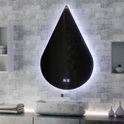 Καθρέφτης LED Touch River Demist System 80X120cm, Σχήμα σταγόνας. Mirrors Korman E Προεπιλεγμένος τίτλος Alessandro Design