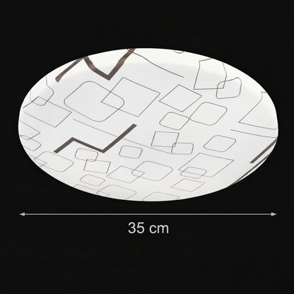 Plafonieră LED 35 cm, 31W, 3000K / 4000K / 6000K, Alb, Metal si Acril Plafoniere LED Default Title Alessandro Design