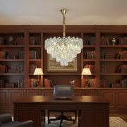 Crystal Chandelier WINDSOR Nobile 5xE14, Διάμετρος 39cm, Γυαλιστερό χρυσό, Ρυθμιζόμενο ύψος Crystal Chandeliers Προεπιλεγμένος τίτλος Alessandro Design