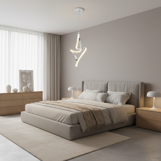 Κρεμαστό Osiris LED, 24W, Crystal, Chrome -19A Προεπιλεγμένος τίτλος Alessandro Design