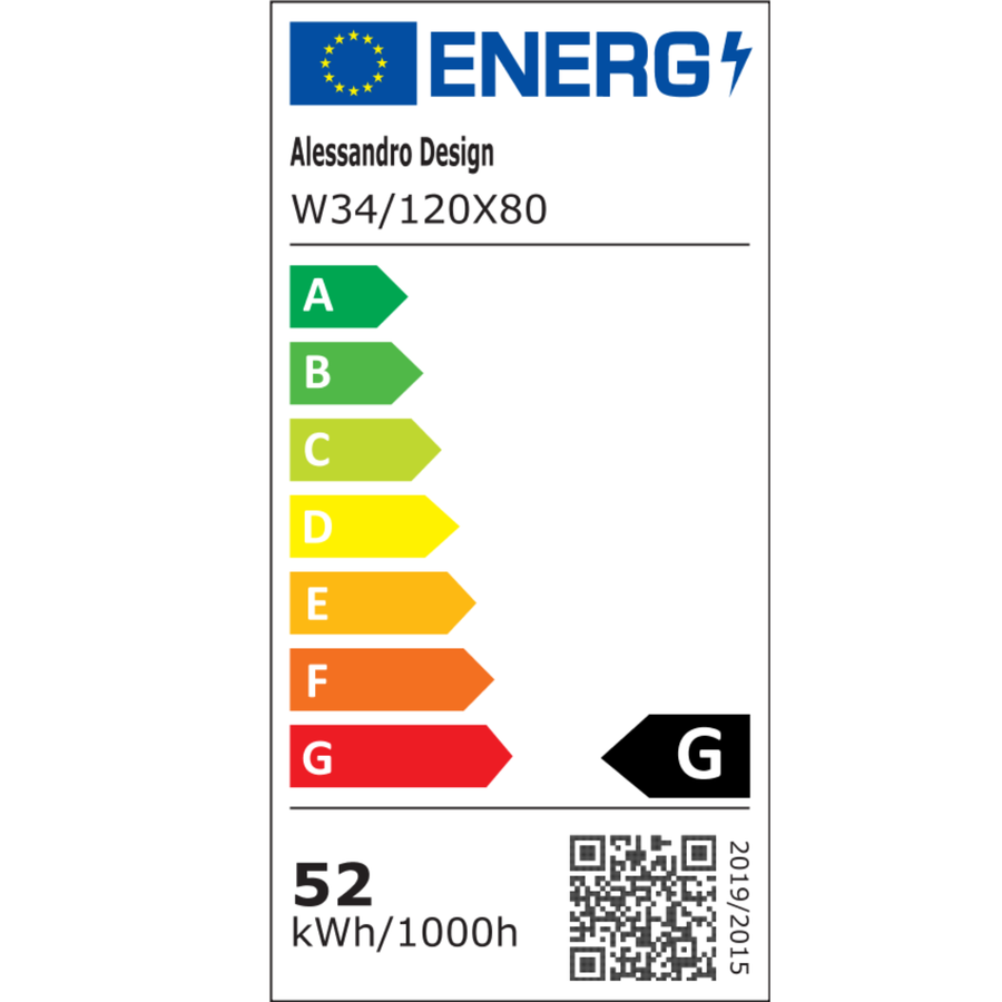 Ορθογώνιος καθρέφτης LED, 120x80cm, ABSOLU MotionGlow Marcello, Σύστημα αποθάμβωσης, Ρολόι & Θερμόμετρο, Μεγεθυντικός φακός καλλυντικών, Καθρέφτες Dimable Marcello Προεπιλεγμένος τίτλος Alessandro Design