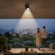 Προβολέας LED TINNIE, Περιστρεφόμενος, 9W, Neutral Light 4000K, Μαύρος