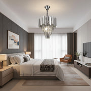 Crystal Chandelier BLOIS Nobile 5xE14, Διάμετρος 40cm, Χρώμιο, Ρυθμιζόμενο ύψος Crystal Chandeliers Προεπιλεγμένος τίτλος Alessandro Design