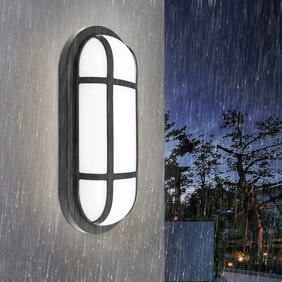 Φωτιστικό τοίχου LED εξωτερικού χώρου AX321/162BK, 12W, IP65, Λευκό και Μαύρο