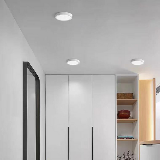 Στρογγυλό φωτιστικό οροφής LED, 31W, 22cm, 6000K, Λευκό μέταλλο – Φωτιστικά οροφής LED Cold Light Προεπιλεγμένος τίτλος Alessandro Design
