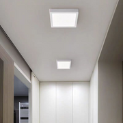 Τετράγωνο φωτιστικό οροφής LED, 36W, 22x22 cm, δροσερό φως, 6000K, Λευκά φωτιστικά οροφής LED, Προεπιλεγμένος τίτλος Alessandro Design