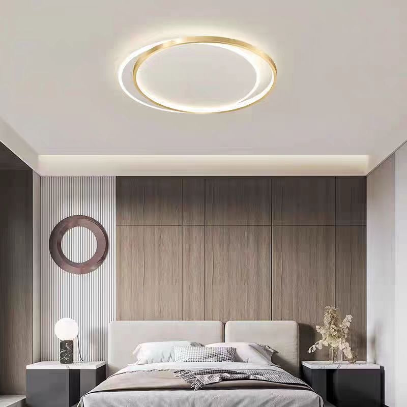 Πολυέλαιος LED με τηλεχειριστήριο SOLARA 51W, 2 κύκλοι, κρύο/θερμό/ουδέτερο φως, ρυθμιζόμενο, χρυσό λευκό πολυέλαιοι LED με τηλεχειριστήριο Προεπιλεγμένος τίτλος Alessandro Design