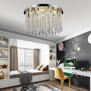 Crystal LED Chandelier LLC215/400WH Στρογγυλός, 22W, Δροσερό/Ζεστό/Ουδέτερο φως, Κρύσταλλο, Χρυσό