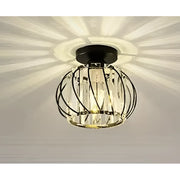 Monica Chandelier, 1 X E27, Ø 16 cm, Black, Metal / Glass Classic Chandeliers Προεπιλεγμένος τίτλος Alessandro Design
