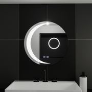 LED Στρογγυλός καθρέφτης, 80cm, Orbis Touch, Σύστημα Demister, Dimmable, E31S/80X80 Mirrors Korman E Προεπιλεγμένος τίτλος Alessandro Design