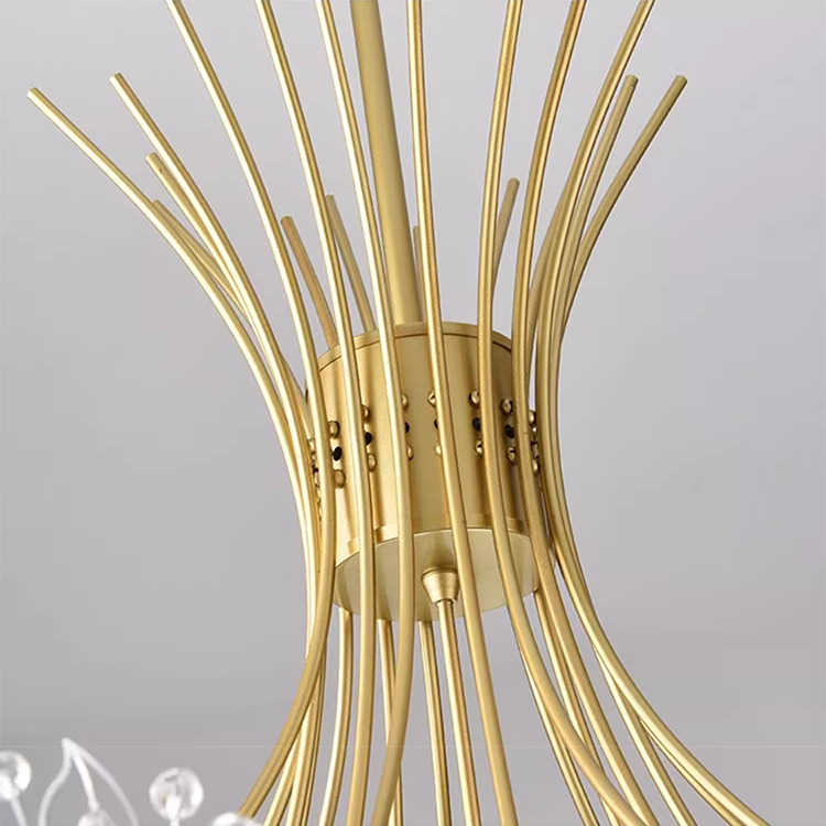 Petito Crystal Candelabra, 12XG4, Gold, Diameter 52cm Crystal Candelabra Προεπιλεγμένος τίτλος Alessandro Design